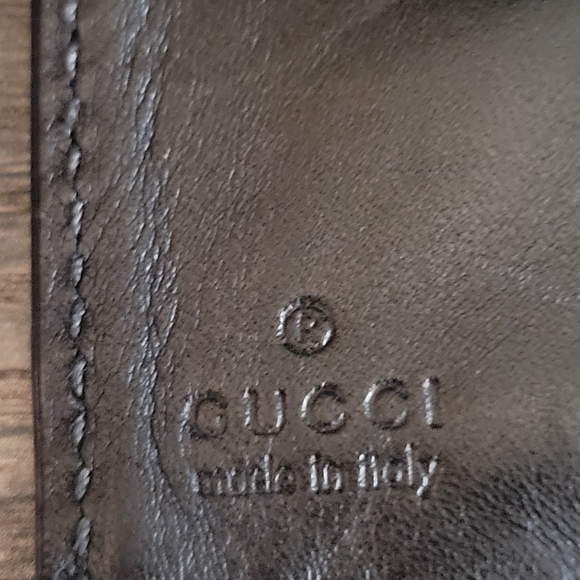 Gucci black bifold wallet - Picture 9 of 10
